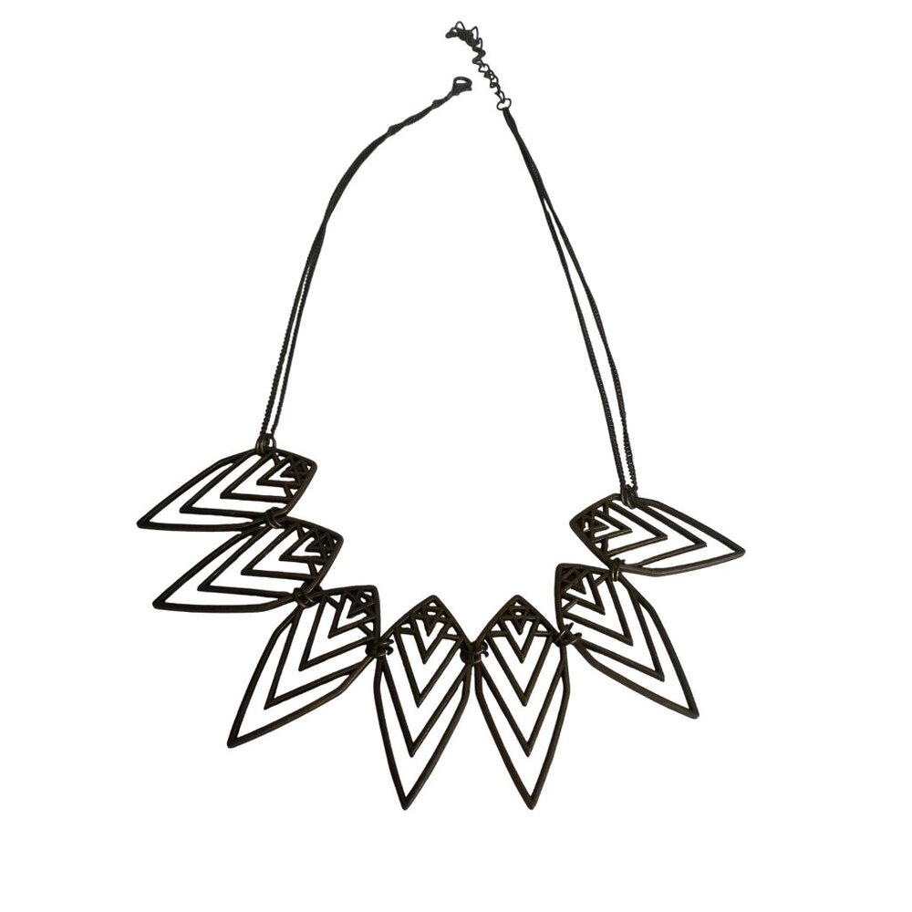 Paparazzi Necklace Endangered Species Costume Bib Necklace  Art deco inspired